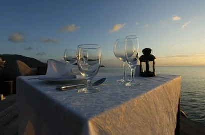 romantic dinner