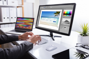 editing photos